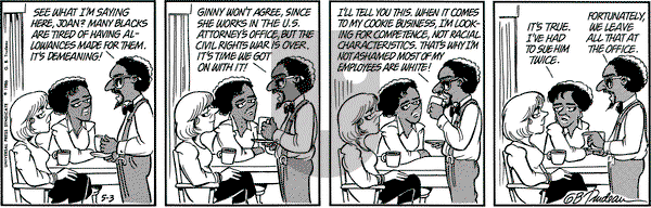 Doonesbury on Friday August 19, 1988 Comic Strip