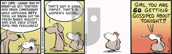 DeFlocked on Wednesday August 28, 2013 Comic Strip