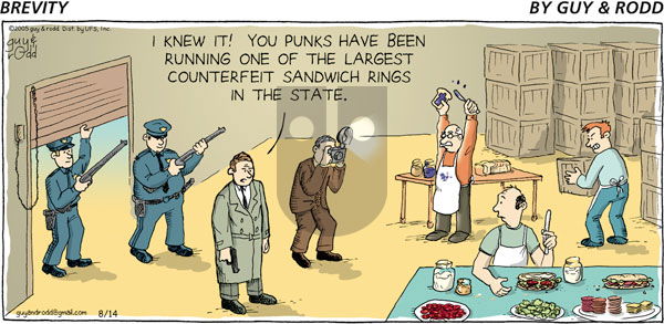 Brevity on Sunday October 2, 2005 Comic Strip
