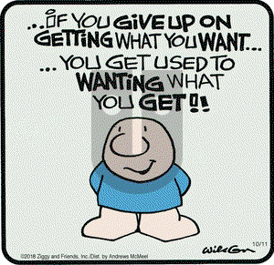 Ziggy on Thursday October 11, 2018 Comic Strip