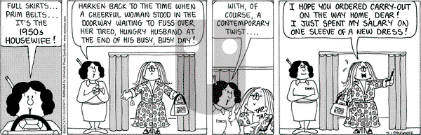 Cathy Classics on Tuesday April 1, 2025 Comic Strip