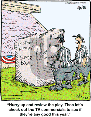 In the Bleachers - Saturday February 2, 2002 Comic Strip