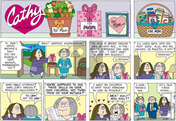 Cathy Classics on Sunday May 13, 2012 Comic Strip