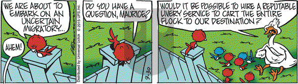 Rose is Rose on Wednesday September 30, 2015 Comic Strip