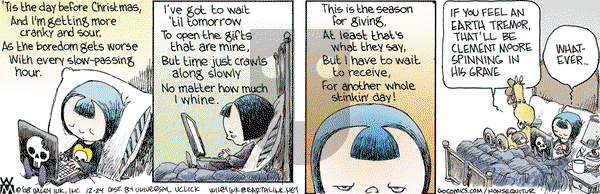 Non Sequitur - Monday December 24, 2012 Comic Strip