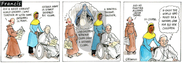 Francis - Monday December 16, 2024 Comic Strip