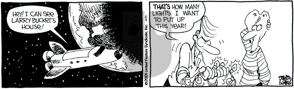 The Buckets on Wednesday January 16, 2002 Comic Strip