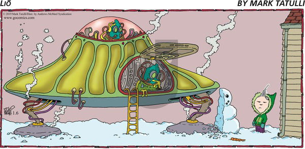 Lio on Sunday January 6, 2019 Comic Strip