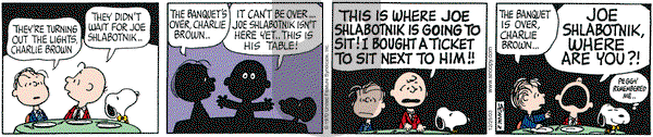 Peanuts on Thursday December 25, 2003 Comic Strip