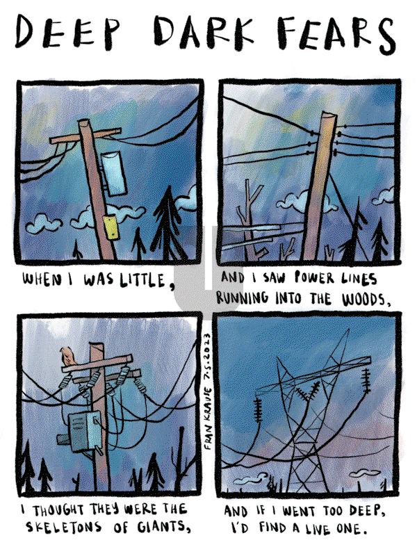 Deep Dark Fears on Thursday October 26, 2023 Comic Strip