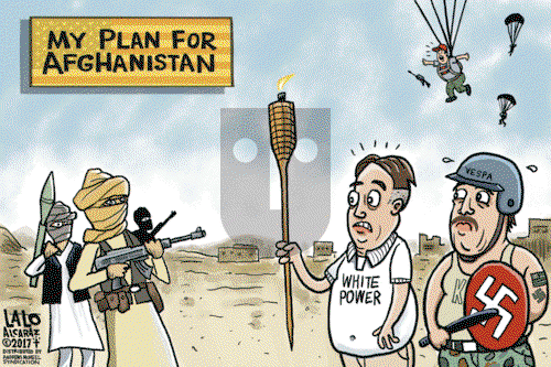 Lalo Alcaraz on Tuesday August 22, 2017 Comic Strip
