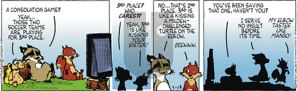 Over the Hedge on Saturday July 12, 2014 Comic Strip