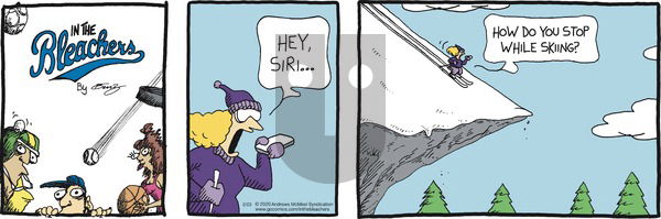 In the Bleachers on Sunday February 23, 2020 Comic Strip