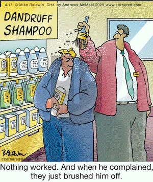 Cornered on Thursday April 17, 2025 Comic Strip