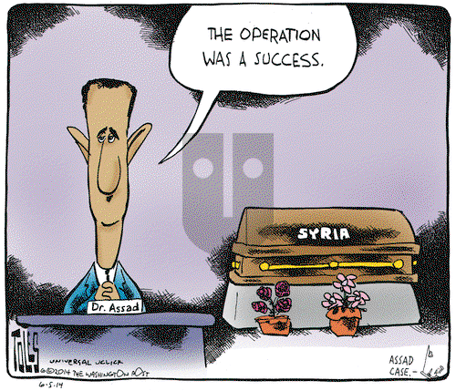 Tom Toles on Thursday June 5, 2014 Comic Strip