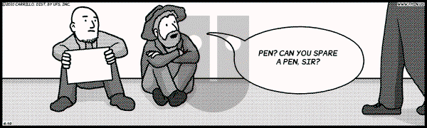 F Minus on Saturday April 10, 2010 Comic Strip