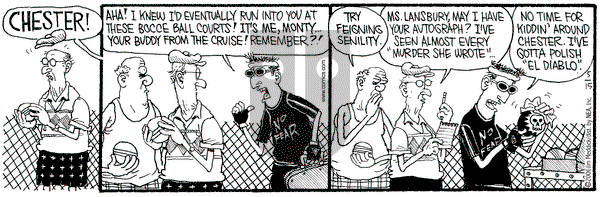 Monty on Monday May 15, 2006 Comic Strip