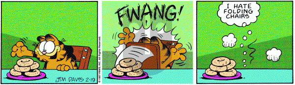 Garfield on Thursday February 19, 1987 Comic Strip