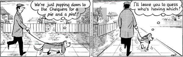 Fred Basset on Tuesday April 11, 2006 Comic Strip