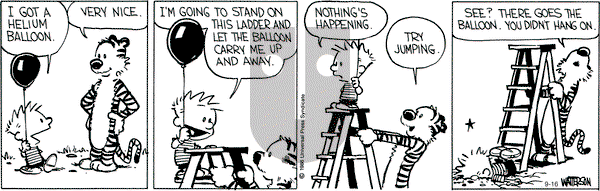 Calvin and Hobbes - Friday September 16, 2011 Comic Strip