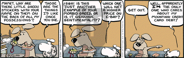 DeFlocked on Tuesday March 24, 2009 Comic Strip