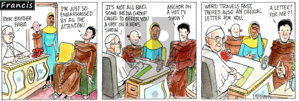 Francis - Monday June 6, 2022 Comic Strip