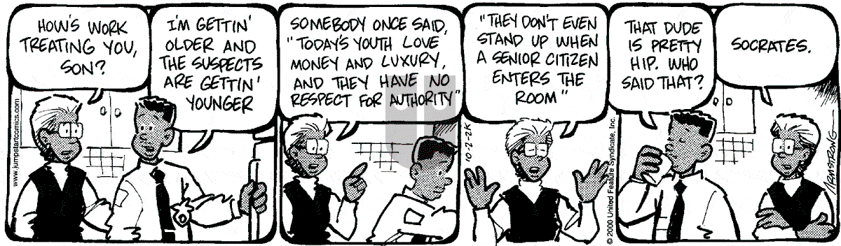 JumpStart - Monday October 2, 2000 Comic Strip