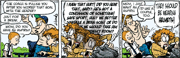 Cleats - Tuesday December 25, 2001 Comic Strip