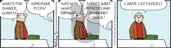 The Born Loser on Friday November 27, 2015 Comic Strip