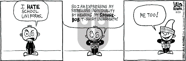 La Cucaracha on Friday August 29, 2003 Comic Strip