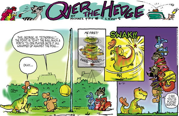 Over the Hedge on Sunday June 21, 2020 Comic Strip