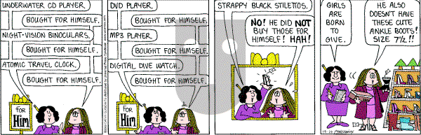 Cathy Classics - Wednesday December 10, 2003 Comic Strip