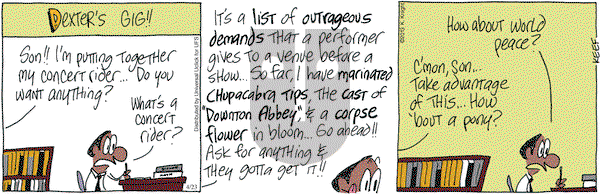 The Knight Life on Tuesday April 23, 2013 Comic Strip
