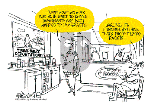 Mike Lester on Monday November 18, 2024 Comic Strip