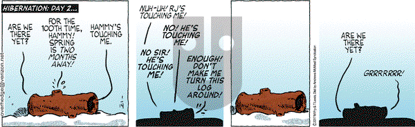 Over the Hedge on Saturday January 14, 2017 Comic Strip