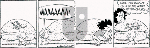 Baby Blues on Wednesday June 24, 1992 Comic Strip