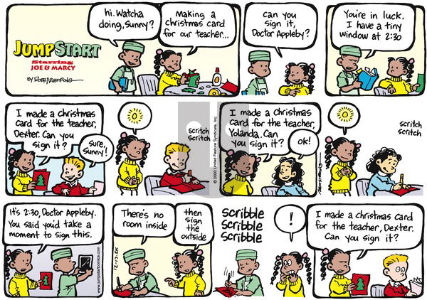 JumpStart on Sunday December 17, 2000 Comic Strip