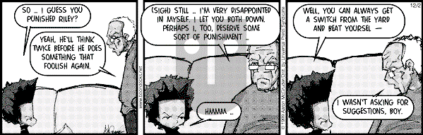 The Boondocks on Thursday July 5, 2007 Comic Strip