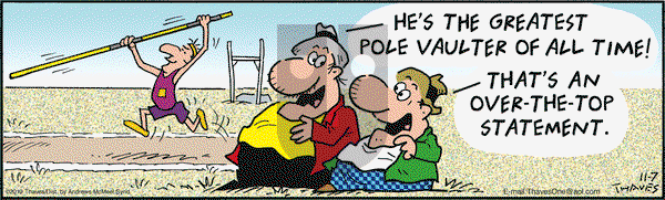 Frank and Ernest on Thursday November 7, 2019 Comic Strip