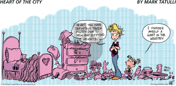 Heart of the City on Sunday April 4, 2010 Comic Strip