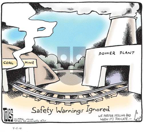 Tom Toles - Sunday April 11, 2010 Comic Strip