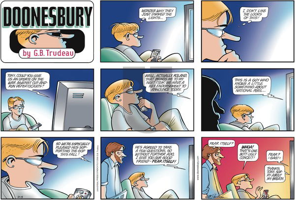Doonesbury on Sunday October 15, 2006 Comic Strip