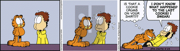 Garfield on Saturday May 23, 2015 Comic Strip