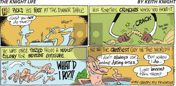 The Knight Life on Sunday May 18, 2014 Comic Strip
