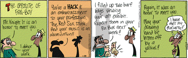 The Knight Life on Thursday January 29, 2009 Comic Strip