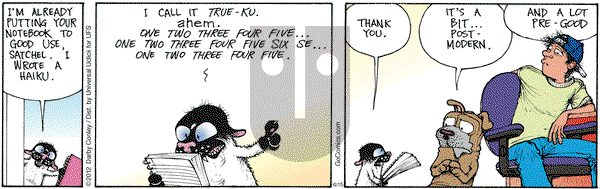 Get Fuzzy on Friday June 15, 2012 Comic Strip