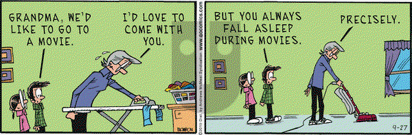 Grand Avenue on Friday September 27, 2019 Comic Strip