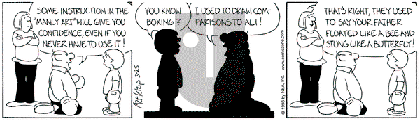 The Born Loser on Wednesday March 25, 1998 Comic Strip