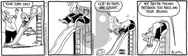 The Buckets on Thursday April 15, 2004 Comic Strip