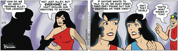 Alley Oop on Saturday February 4, 2012 Comic Strip